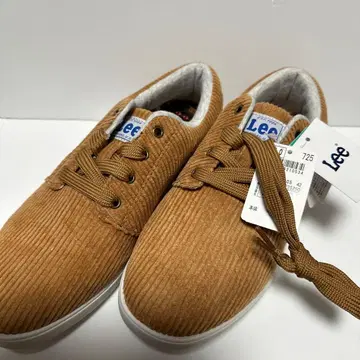 Lee 코듀로이 스니커즈 카멜 25cm