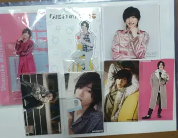 미치에다 슌스케 굿즈 세트 아크릴 스탠드 포토 카드