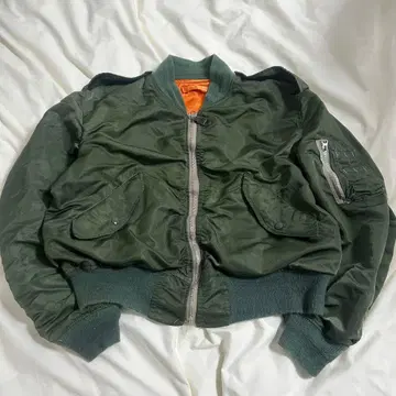 90s Alpha l-2b 민간용 플라이트 자켓 made in USA