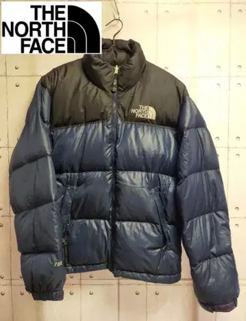 THE NORTH FACE 다운 자켓 눕시 네이비/블랙