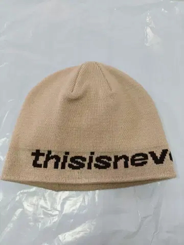 thisisneverthat 베이지 니트 모자