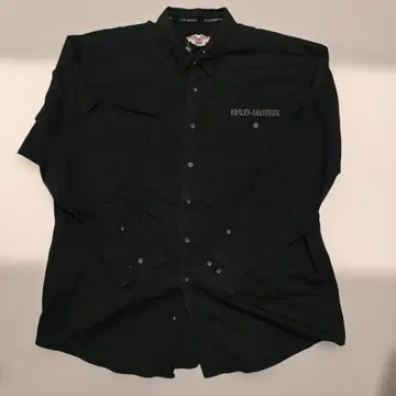 HARLEY-DAVIDSON 블랙 긴팔 셔츠 3XL