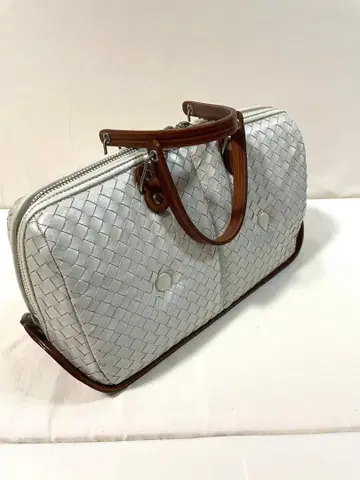 [ 새상품급 ] efffy 화이트 뜨개질 핸드백