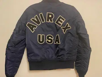 AVIREX MA-1 자켓 L 사이즈 네이비