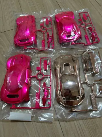 미니 사륜구동 도금 바디 4개 세트 라이키리