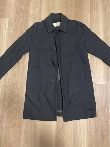 메종 키츠네 스텐카라 코트 M 다크 그레이