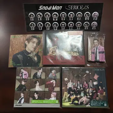 Snow Man SERIOUS 3 형태 세트 특전 있음