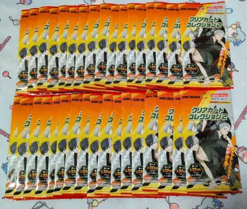 WIND BREAKER 클리어 카드 컬렉션 2 미개봉 34팩