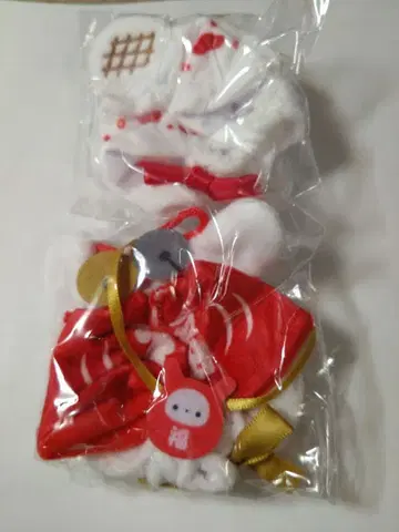 오카에 판초 오쇼가츠 2026 달마 토끼 야키모치모치 2개 세트