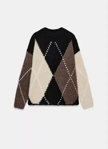 ZARA 마름모 니트 스웨터 미사용 새상품 택 포함