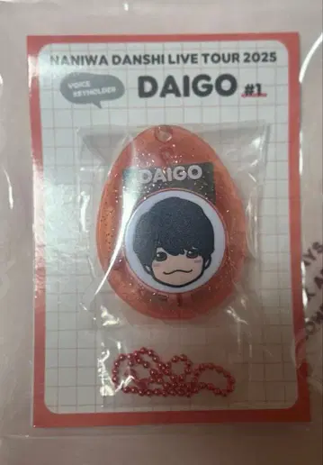 나니와단시 니시하타 다이고 보이스 키링