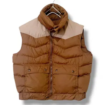 캐나다제 Deacon Brothers 다운 베스트 vintage 90s