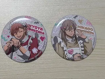 도겐안귀 저지 메이드 트레이딩 캔뱃지 오이란자카 쿄야 모모데라 신몬