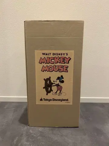 증기선 윌리 미키마우스 봉제 인형 박스 포함