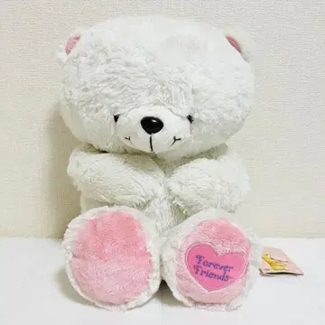 Forever Friends 특대형 봉제 인형 화이트