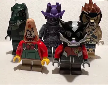 LEGO 미니 피규어 세트 다색 5체