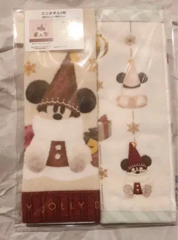 릴린린 타월 손수건 디즈니 크리스마스 2025 미니 타월