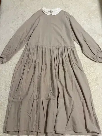 Samansa Mos2 x Alice 면린넨 클레릭 원피스