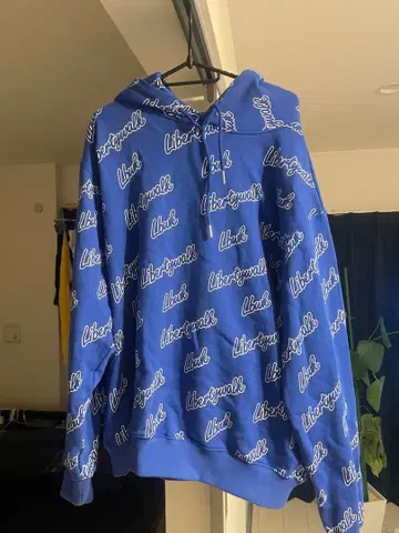 LIBERTY WALK 로고 프린트 후드티 L 사이즈