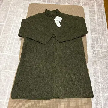 선밸리 퀼팅 보아 코트