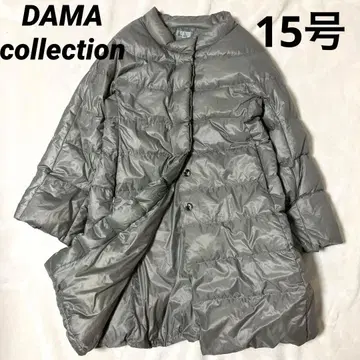 [ 새상품급 ] 디노스 DAMA collection 실버 롱 다운 코트