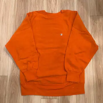 Champion Reverse Weave XL 오렌지 구제 의류