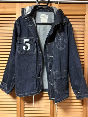 NSF110501 CONT.NXs1232A 다크 데님 후드 부착 USS