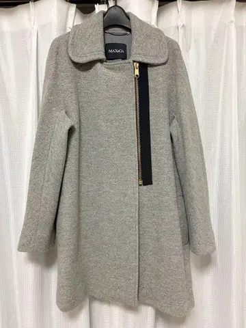 MAX&Co. 그레이 체스터 코트