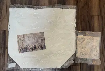 비오는날 썸씽 화이트 에코백 포함 상품 설명 필독