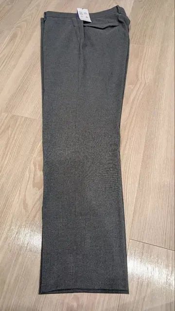 밑단 기장 수선 완료 워셔블 스트레치 슬랙스 방 주름 노턱 그레이