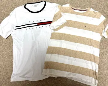 타미힐피거 TOMMY HILFIGER 반팔 T셔츠 2장 세트