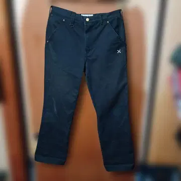 BLUCO 워크 블랙 D링 아메카지 바이커 스케이터