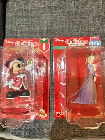 디즈니 크리스마스 오너먼트 미키 엘사