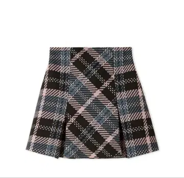 스나이델 로빙 체크 미니 스커트
