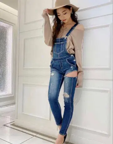 GYDA 데님 오버롤