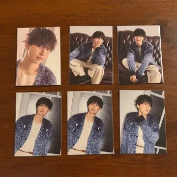 FANTASTICS 호리 나츠키 쭉쭉 트레이딩 카드 6종