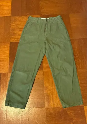 THE SHIZONE 신존 카고 팬츠 그린 38 사이즈