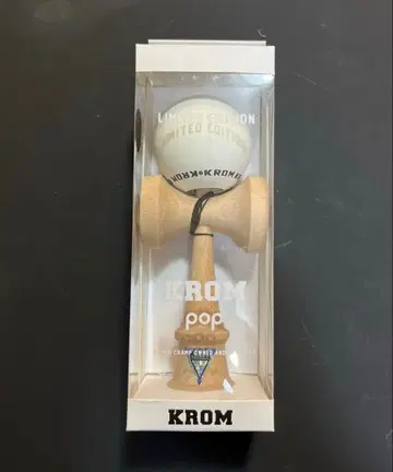 KROM pop 켄다마 화이트 컬러
