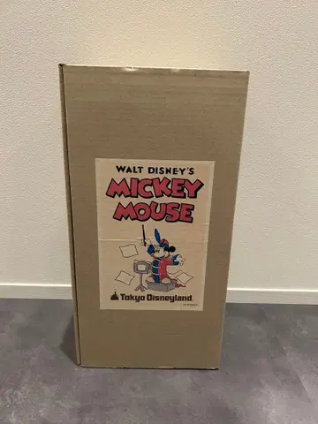 앤티크 미키의 대연주회 미키마우스 봉제 인형 박스 포함