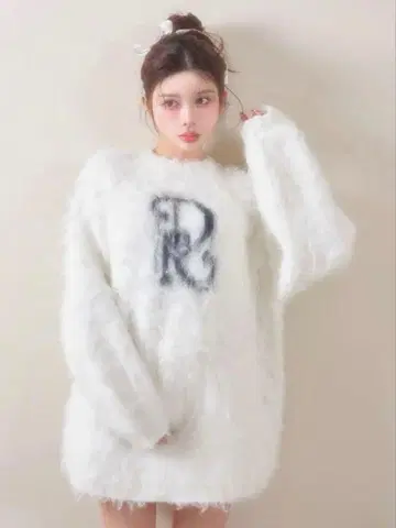 Darich DR 니트 풀오버 화이트