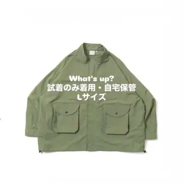 L 사이즈 밀리터리 자켓 올리브 그린