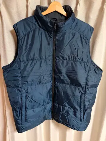 Eddie Bauer 네이비 다운 베스트 XL