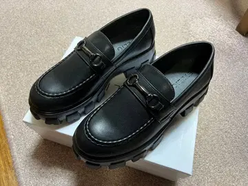 [ 새상품 미사용 ] ETELIO 남성용 로퍼 블랙 S 사이즈