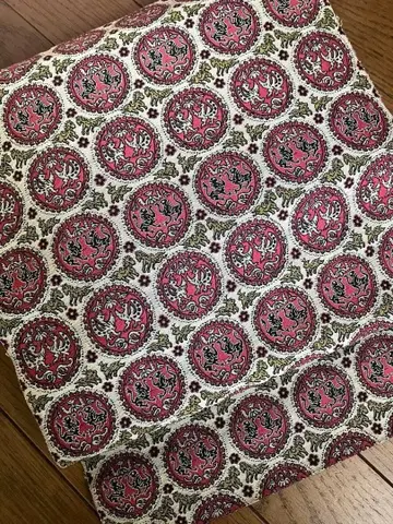 [ 새상품급 ] 쇼소인 사라사 명물직 순수 실크 나고야 오비