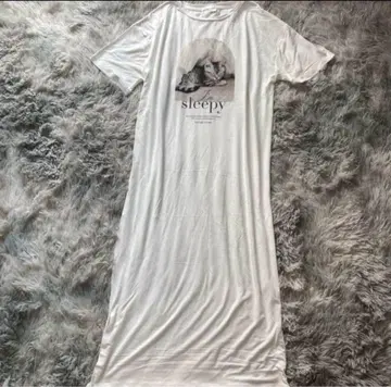 스나이델 홈 SNIDEL HOME CAT 셔츠 원피스 IVR 새상품