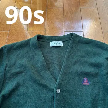 90s IZOD 아크릴 가디건