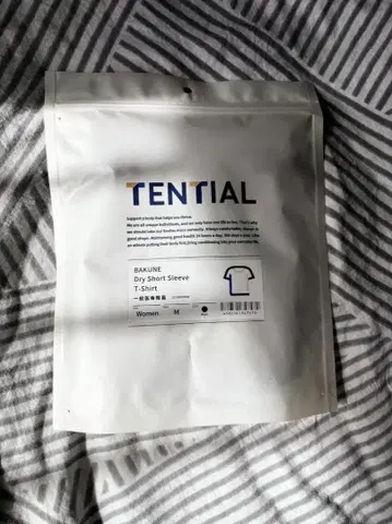 [ 미개봉 새상품 ] TENTIAL BAKUNE 여성용 반팔 M 사이즈