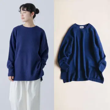 kagure 해밀턴 울 와이드 튜닉 니트 24AW