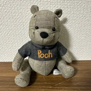 [레어] EDWIN 커플즈 빈 곰돌이 푸 데님 봉제 인형