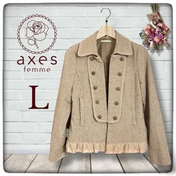 새상품급 axes femme 테일러드 자켓 아우터 모리걸 히메 스타일